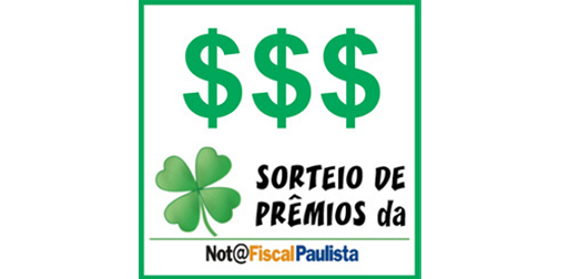 Sorteio Nota fiscal Paulista